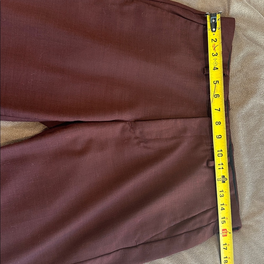 J.Crew Ludlow Slim-Fit, Stretch 4-Season Wool Pants in Mahogany , 31 X 32 - Picture 6 of 8